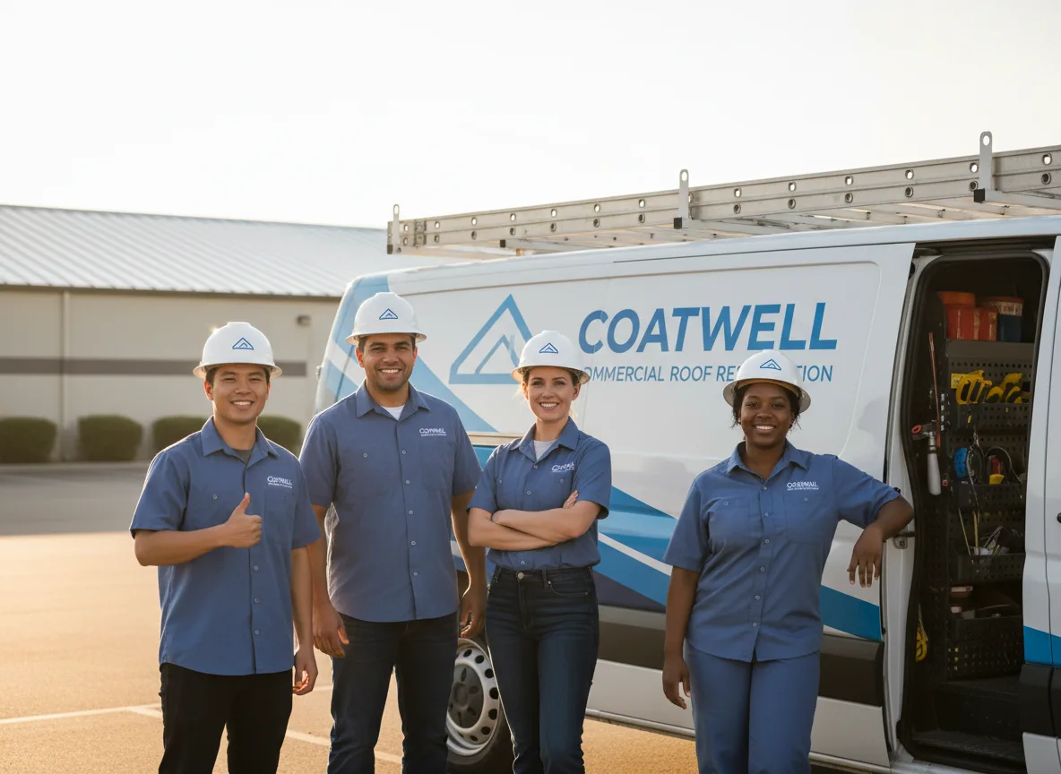Commercial roof coating company in Hamer, SC